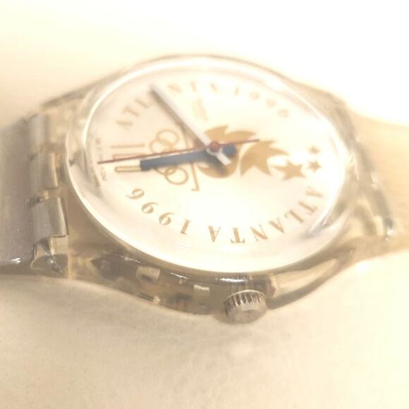 Swatch watch OLYMPIC TEAM AUSTRIA GZ150K 1996 Olympic Specials New old stock - Picture 5 of 8